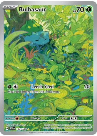 Bulbasaur #166/165 — 151