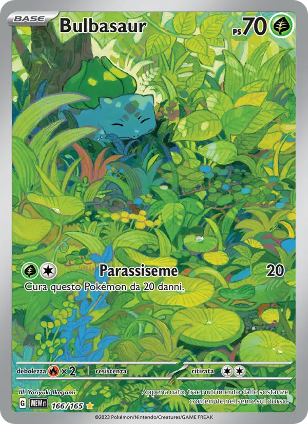 Bulbasaur #166 — 151