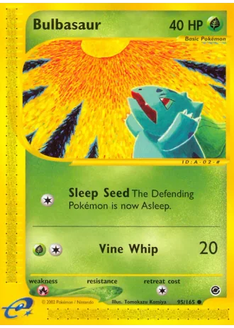 Bulbasaur #95 — Expedition Base Set