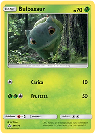 Bulbasaur SM198 — Sole e Luna Promos