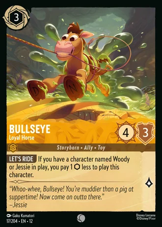 Bullseye - Loyal Horse #17/257 — Wilds Unknown