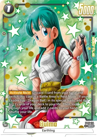 Bulma (Alternative Art) FB07-114 — Wish for Shenron (FB07)