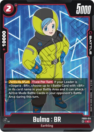 Bulma : BR FB09-014 — Dual Evolution (FB09)