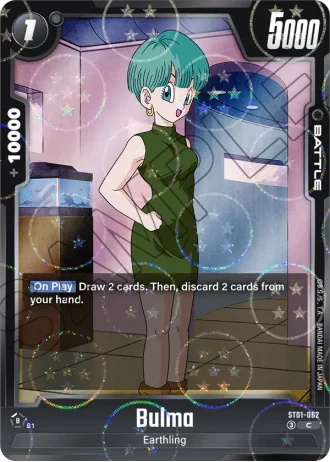 Bulma (Dragon Ball Pattern) ST01-062 — Story Booster 01 (ST01)