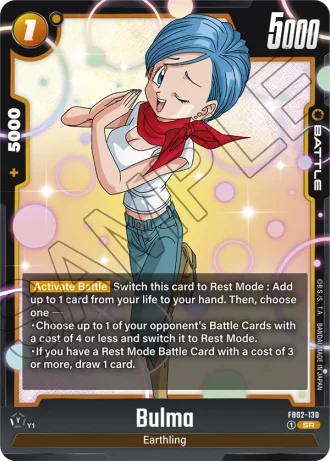 Bulma FB02-130 — Blazing Aura (FB02)