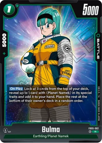 Bulma  FB05-062 — New Adventure (FB05)