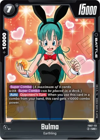 Bulma FB07-113 — Wish for Shenron (FB07)