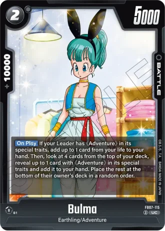 Bulma  FB07-115 — Wish for Shenron (FB07)