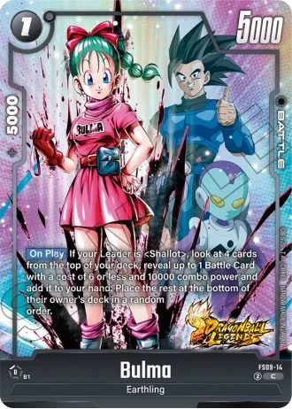Bulma  FS09-014 — Starter Deck EX: Shallot (FS09)