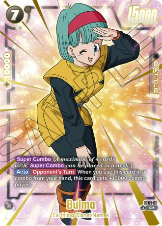 Bulma (Gold) FS12-15 — Starter Deck EX: The Beat of Ki (FS12)