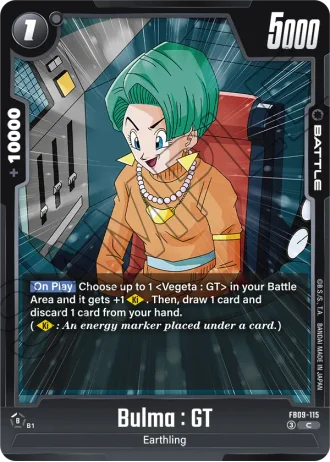 Bulma : GT FB09-115 — Dual Evolution (FB09)