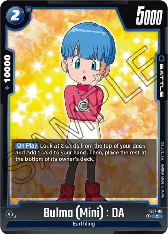 Bulma (Mini) : DA  FS07-006 — Vegeta (Mini) (FS07)