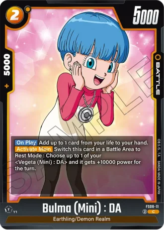 Bulma (Mini) : DA FS08-011 — Vegeta (Mini) Super Saiyan 3 (FS08)