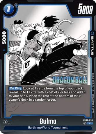 Bulma SB01-035 — Manga Booster 01 (SB01)