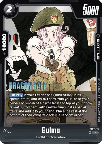 Bulma  SB02-115 — Manga Booster 02 (SB02)