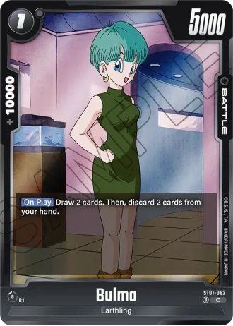 Bulma  ST01-062 — Story Booster 01 (ST01)