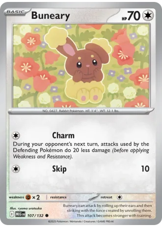 Buneary #107/132 — Mega Evolution