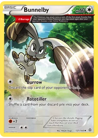 Bunnelby #121 — Primal Clash