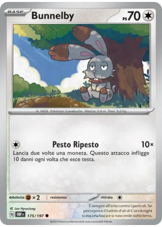 Bunnelby #175 — Ossidiana Infuocata