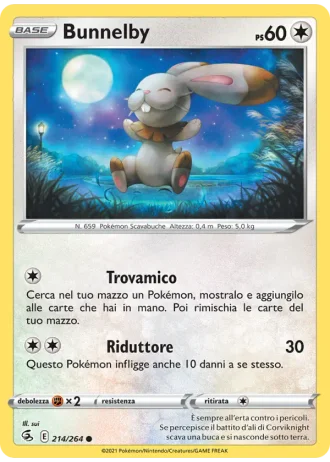 Bunnelby #214 — Colpo Fusione