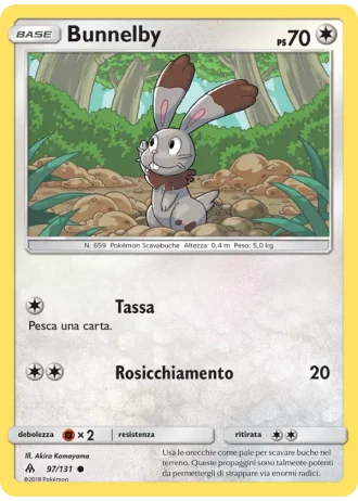Bunnelby #97/131 — Apocalisse Di Luce