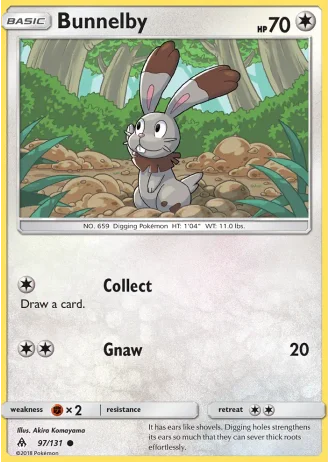 Bunnelby #97/131 — Forbidden Light