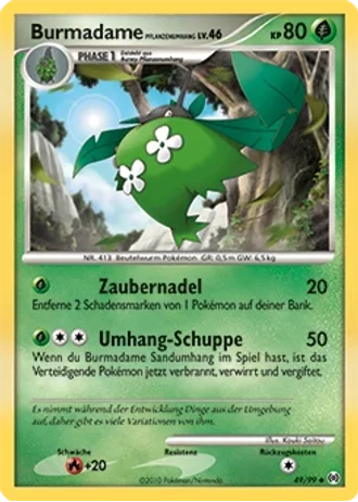 Burmadame Pflanzenumhang #49/99 — Arceus