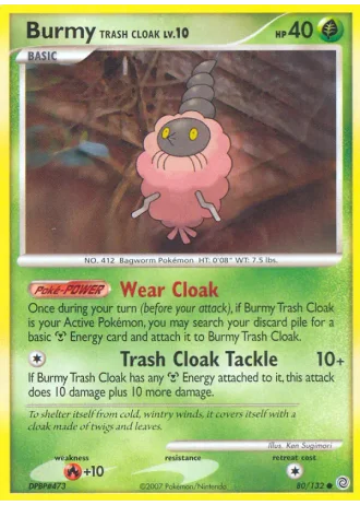 Burmy Trash Cloak #80/132 — Secret Wonders