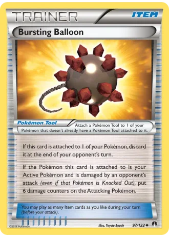 Bursting Balloon #97-xy9/63 — World Championships 2016