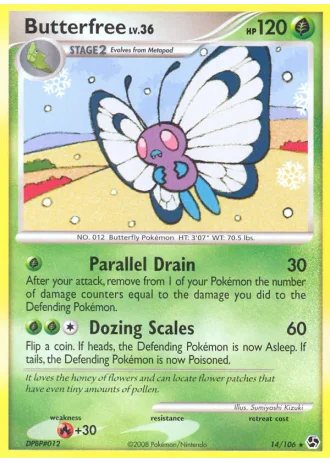 Butterfree #14/106 — Incontri Leggendari
