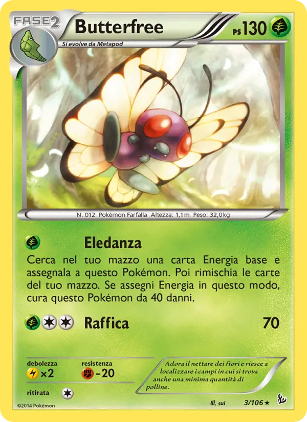 Butterfree #3 — Fuoco Infernale