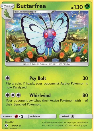 Butterfree #3 — Sun & Moon