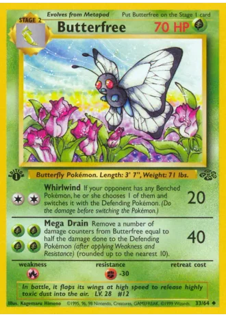 Butterfree #33/64 — Jungle