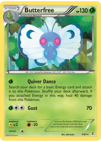 Butterfree #5/83 — Generations
