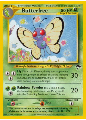 Butterfree #9 — Southern Islands