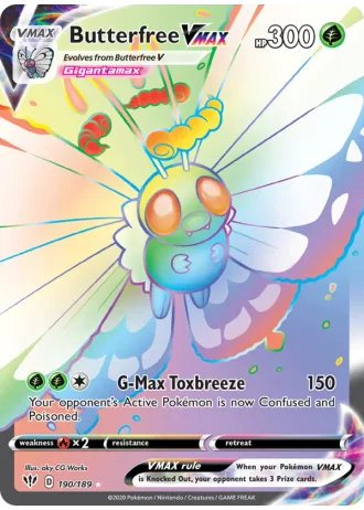 Butterfree VMAX #190/189 — Darkness Ablaze