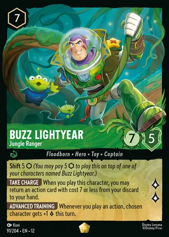 Buzz Lightyear - Jungle Ranger #91/257 — Wilds Unknown