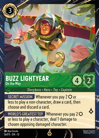 Buzz Lightyear - On the Way P3-56/257 — Wilds Unknown