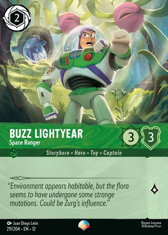 Buzz Lightyear - Space Ranger #211/257 — Wilds Unknown