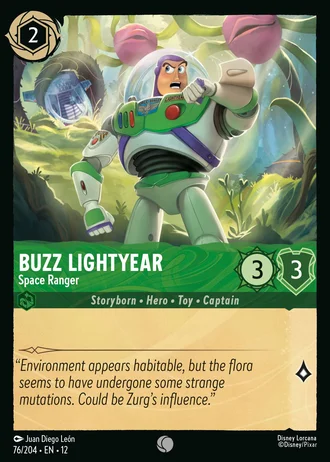 Buzz Lightyear - Space Ranger #76/257 — Wilds Unknown