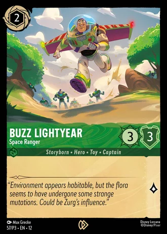 Buzz Lightyear - Space Ranger P3-57/257 — Wilds Unknown