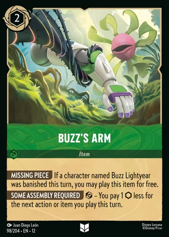 Buzz's Arm #98/257 — Wilds Unknown