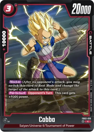Cabba FB02-010 — Blazing Aura (FB02)