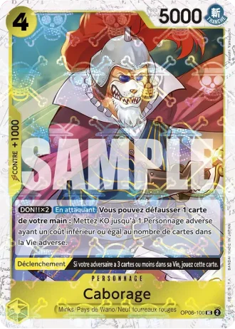 Caborage (OP06-100) (Jolly Roger Foil) — ONE PIECE CARD THE BEST (PRB01)