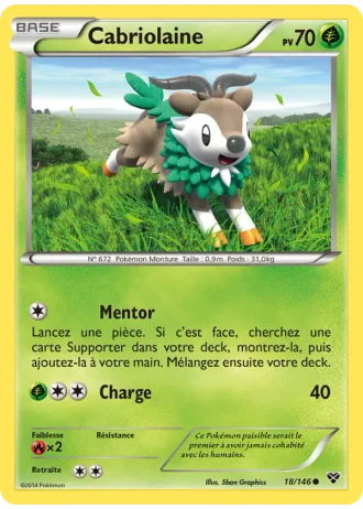 Cabriolaine #18/146 — XY