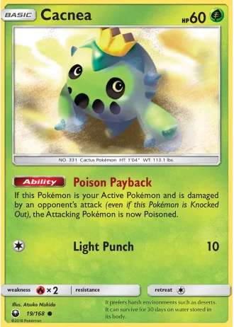 Cacnea #19/168 — Celestial Storm