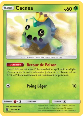Cacnea #19/168 — Tempête Céleste