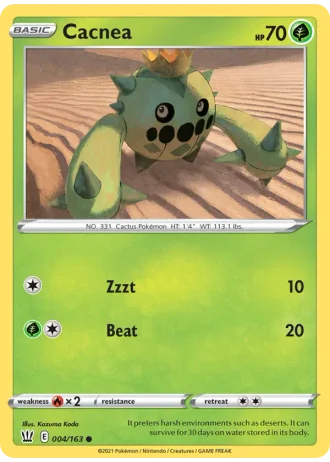 Cacnea #4/163 — Battle Styles