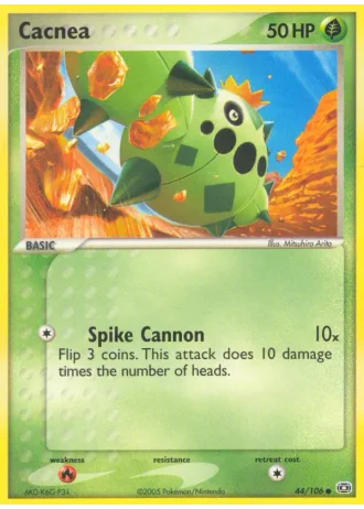 Cacnea #44/106 — Emerald