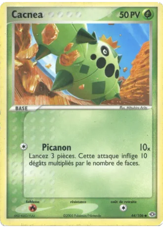 Cacnea #44/106 — EX Émeraude
